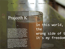 Tablet Screenshot of prajeeth.com